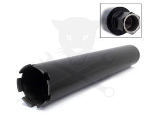 Koronafúró, gyémántszegmenses 72 x 450 mm 5/4"