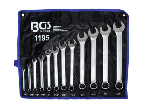 Csillag-villáskulcs készlet 12 db COLOS 1/4"- 15/16" BGS