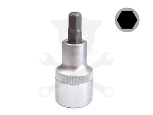 Rátűzőkulcs - crowa+bit 1/2" imbusz 8 mm