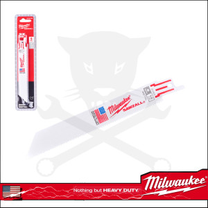 Fűrészlap kardfűrészhez, fémre 150 mm 18 TPI BiM-Co 5 db-os készlet