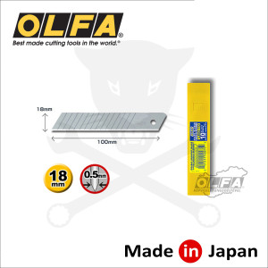 Penge OLFA tördelhető 18 mm 10 db - sűrű szegmensek
