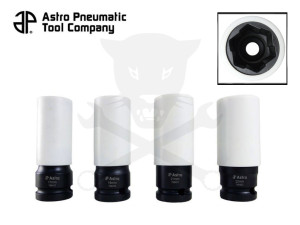 Légkulcsfej készlet 1/2" 4 db-os alufelnhez sérült csavarokhoz - Astro