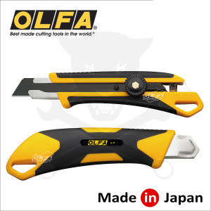 Vágókés OLFA 18 mm törh.penge, csavaros rögz. - hevedercsat. XD