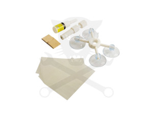 Szélvédő javító készlet kavicsfelverődéshez Laser