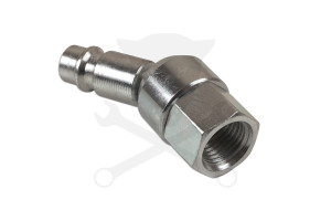 Levegős gyorscsatlakozó anya gömbcsuklós - 1/4" BSPP BM Euro