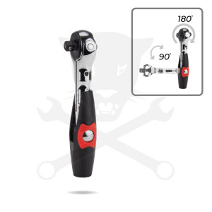 Crowa racsnis kulcs 1/4" forgó