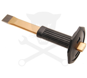 Karosszériás laposvágó guminyéllel 26 x 240 mm - BGS