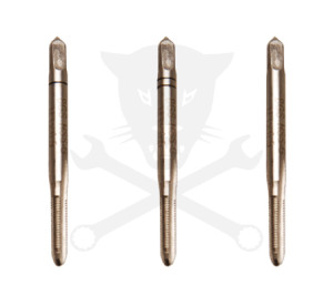 Menetfúró kézi készlet M04 x 0,7 - 3 db-os