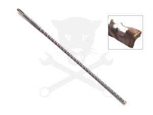 Kőzetfúró 12.0 x 460 mm - háromélű - Makbuster - SDS-Plus - Makita