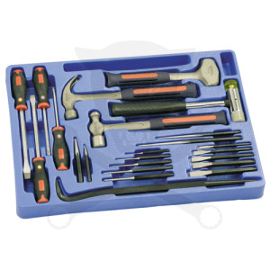 Tálcás Genius szerszám készlet karossz. 23 db-os - 1/1