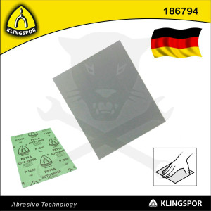 Csiszolópapír ív 230x280 mm P 1500 - vízálló - PS11A KLN (KLN-186794)