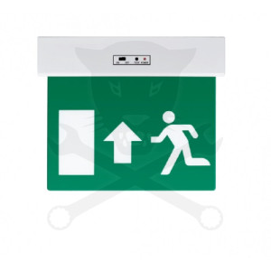 Lámpatest, vészvilágító LED "Exit" Felfelé nyíl ELMARK