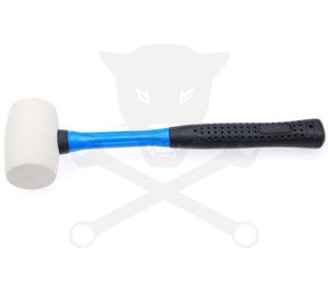 Kalapács gumi 48 mm - 250 g - FEHÉR - BGS