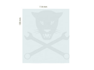 Hegesztő Plexi külső áttetsző 133x114 mm