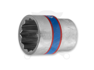 Dugókulcs - crowafej 3/8" 12 lap normál 17 mm