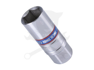 Gyertyakulcs 21 mm hosszú 1/2" KingTony