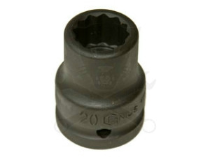 Légkulcsfej 3/4" 12 l.n. 33-as Genius