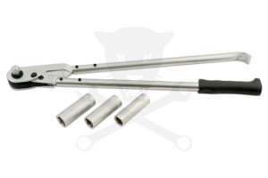 Kerékcsavar leszedő - ERŐ kulcs 3,5-szeres áttétel - 17-19-21 mm 1/2"