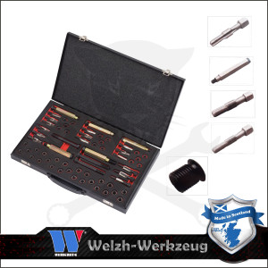 Menetjavító készlet izzító-gyertya menethez M8-M9-M10-M12 - Welzh