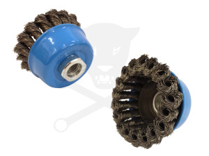 Drótcsiszoló fazékkefe BM menettel 65 mm