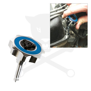 Racsnis fej, dönthető 72T - 1/4"