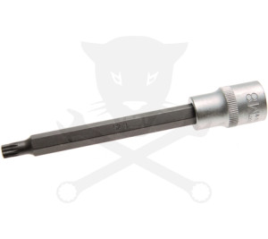 Rátűzőkulcs - crowa+bit 1/2" XZN - Spline M08 x 140 mm BGS