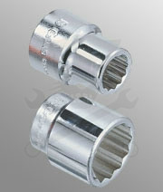 Dugókulcs - crowafej 3/4" 12 szög normál 52 mm Genius