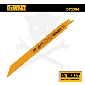 Fűrészlap kardfűrészhez, fémre 203 mm 1.4 T - 5db - DeWalt