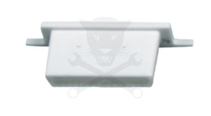 Végzáró sapka 99ACC23 alumínium profilhoz, PVC ELMARK