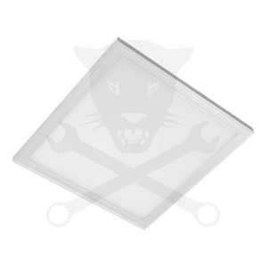 Panel LED 48 W - 5280 lm / 4000 K - 595x595 mm alu ELMARK