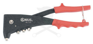 Popszegecshúzó, kézi - extra erős 2.4 - 3.2 - 4.0 - 4.8 mm+40 db szegecs