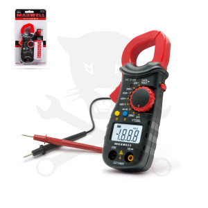 Multimeter, lakatfogós AC/DC 300V / 400A autóiparban is használható
