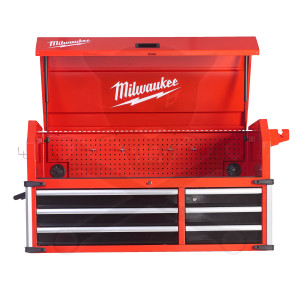Szerszámos kocsi 10 fiókoshoz - széles - felsőrész - Milwaukee