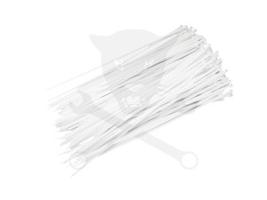 Kábelkötegelő 2,5x100 - Fehér - SMA