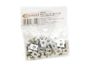 Fém lemezanya"U" készlet 50db 16,7x11,1x4,8 mm - VAG/BMW