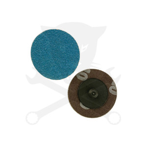 Csiszolótárcsa, vászon - gyorscsatl. D50 mm P120 - 1 db