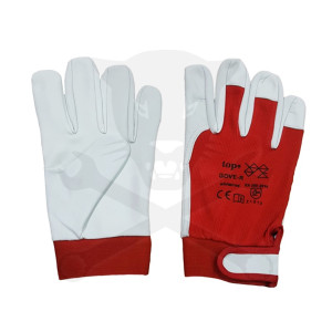 Kesztyű - sofőrkesztyű - kecskebőr Gove 10 / XL Piros