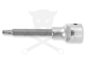 Rátűzőkulcs - crowa+bit 1/2" torx T30 hosszított
