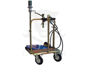 Mobil zsírzópumpa 200 lit. levegős komplett