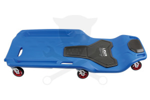 Aláfekvő műanyag kék-fekete 6 kerekű - 40" 1045 mm - RACING