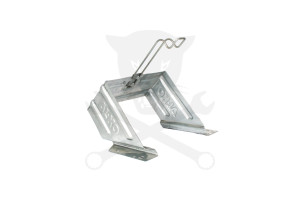 Kerék ék - támasztó ék - TEHER extra erős FÉM-hez FALI TARTÓ-fém