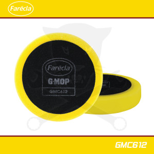 Polírozó szivacs G-MOP 6" - 150x35 mm DURVA (sárga) 1. lépcső - Farécla