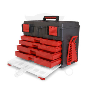 Szerszámos láda 4 fiókos műanyag (KEN-593-1500K)