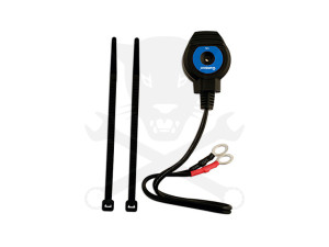 Akkuriasztó okos elektronika 12,2 V alatt hangjelzést ad