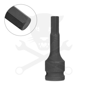 Légkulcs imbuszfej 1/2" 09-es Genius
