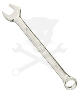 Csillag-villáskulcs 12-es 175 mm - tükör polírozott - Genius