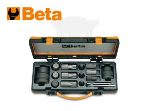 Bit torx készlet 16 db-os 12 bit + 4 tartozék T55 - T70