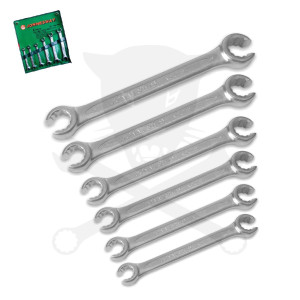 Fékcsőkulcs készlet 6 db-os 8-19 mm