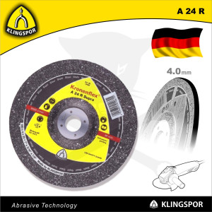 Tisztítókorong 230x4.0 mm A24 R - acél és inox - KLN