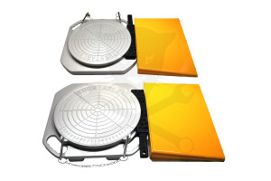 Futómű állításhoz Forgózsámoly - rámpával - Személyautós 1 pár = 2 db